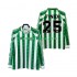 Camisola Real Betis FINIDI 25 1996 1997 Retro Homem Equipamento Primeiro Manga Comprida